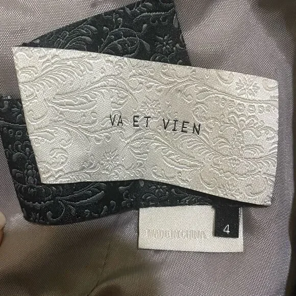 BHLDN Grey Niceties Tiered Tulle Sweetheart Corset Bodice Gown Event Holiday SZ4 - Picture 16 of 16